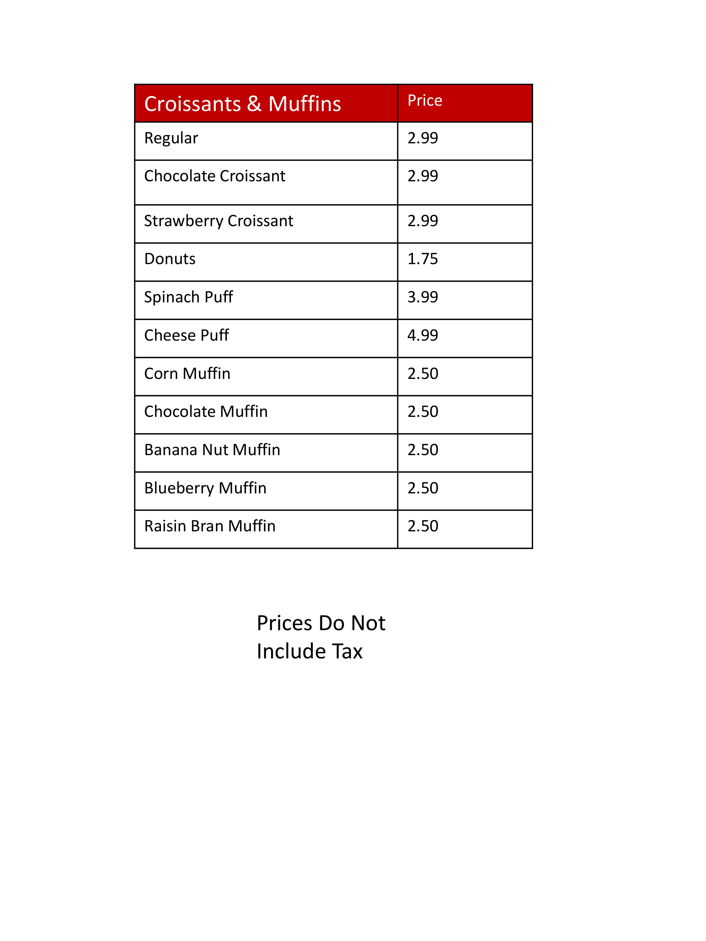 3 star bagels menu 3.18.25 2
