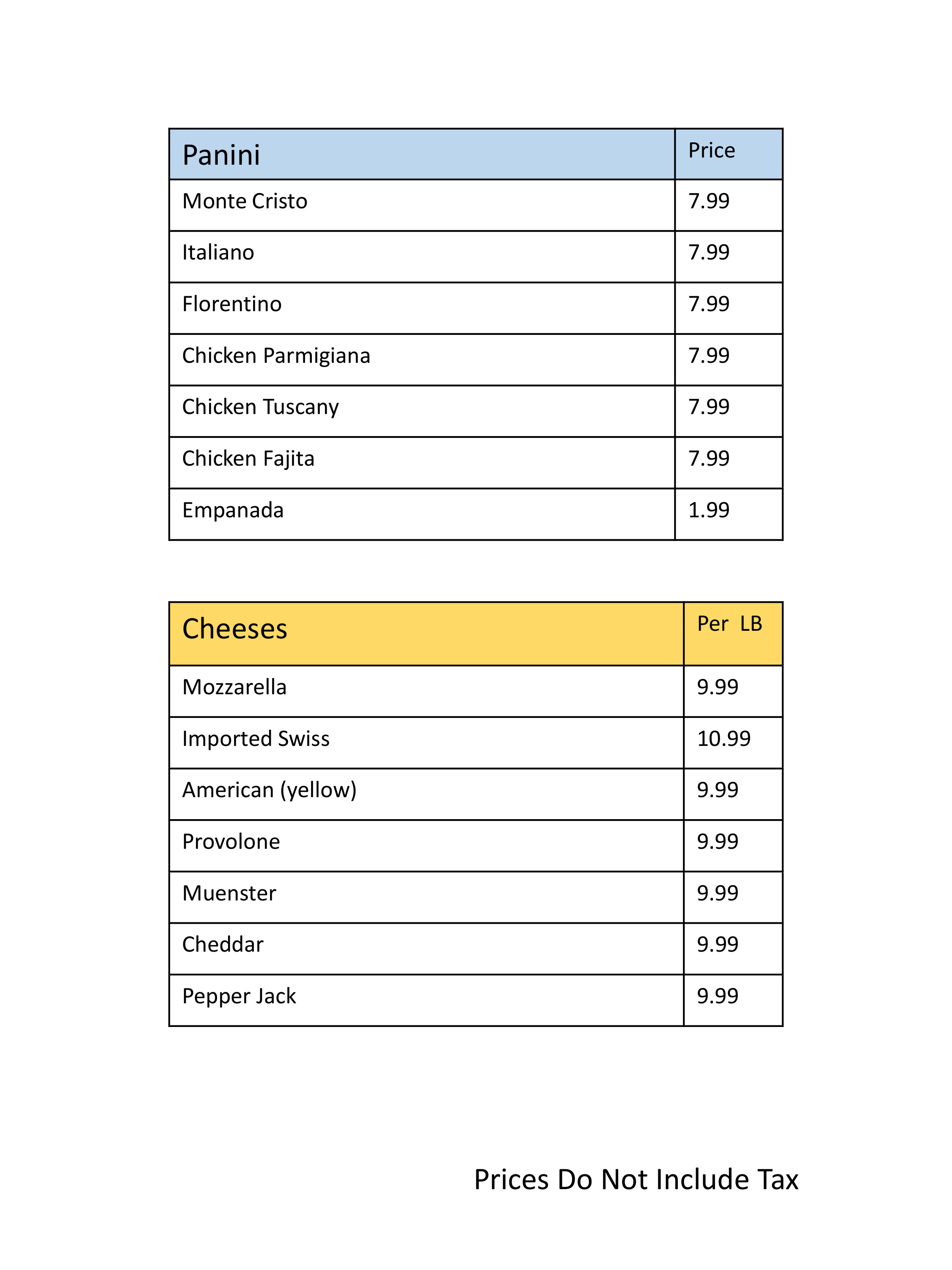 3 star bagels menu 3.18.25 8