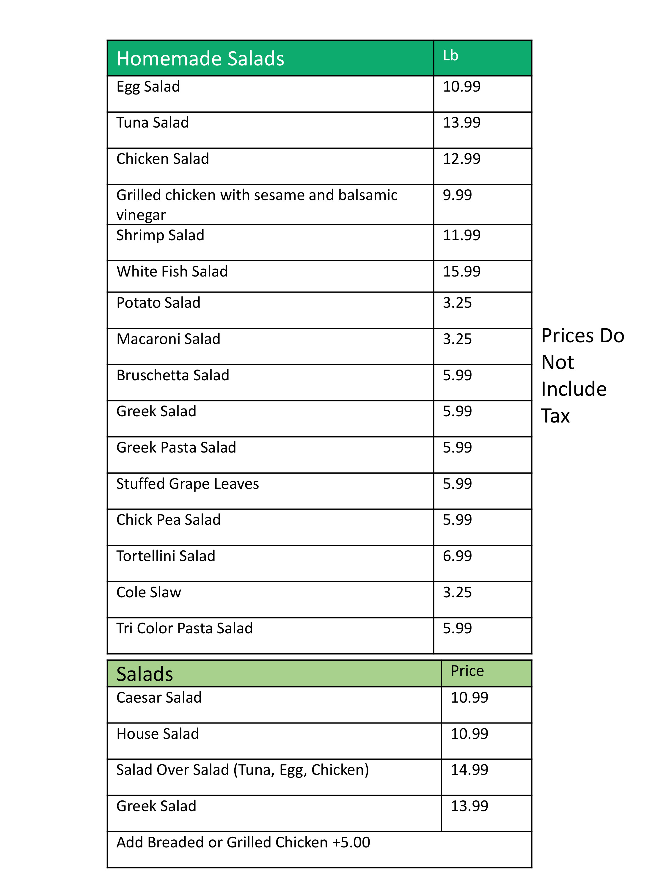 3 star bagels menu 3.18.25 9